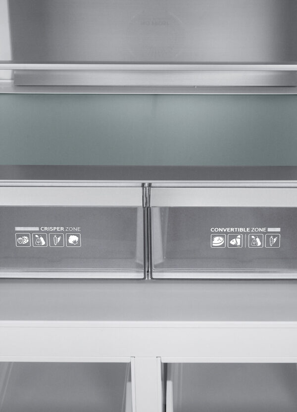 KHIND ChillMasterX Multi Door Refrigerator (RFM466A) - Image 4